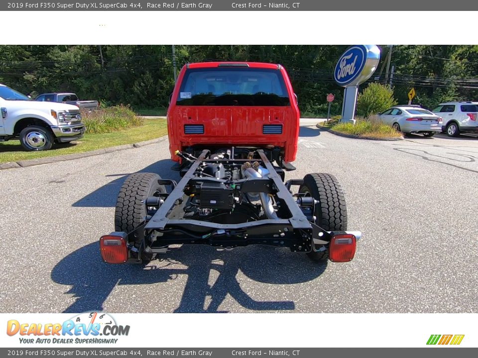 2019 Ford F350 Super Duty XL SuperCab 4x4 Race Red / Earth Gray Photo #6