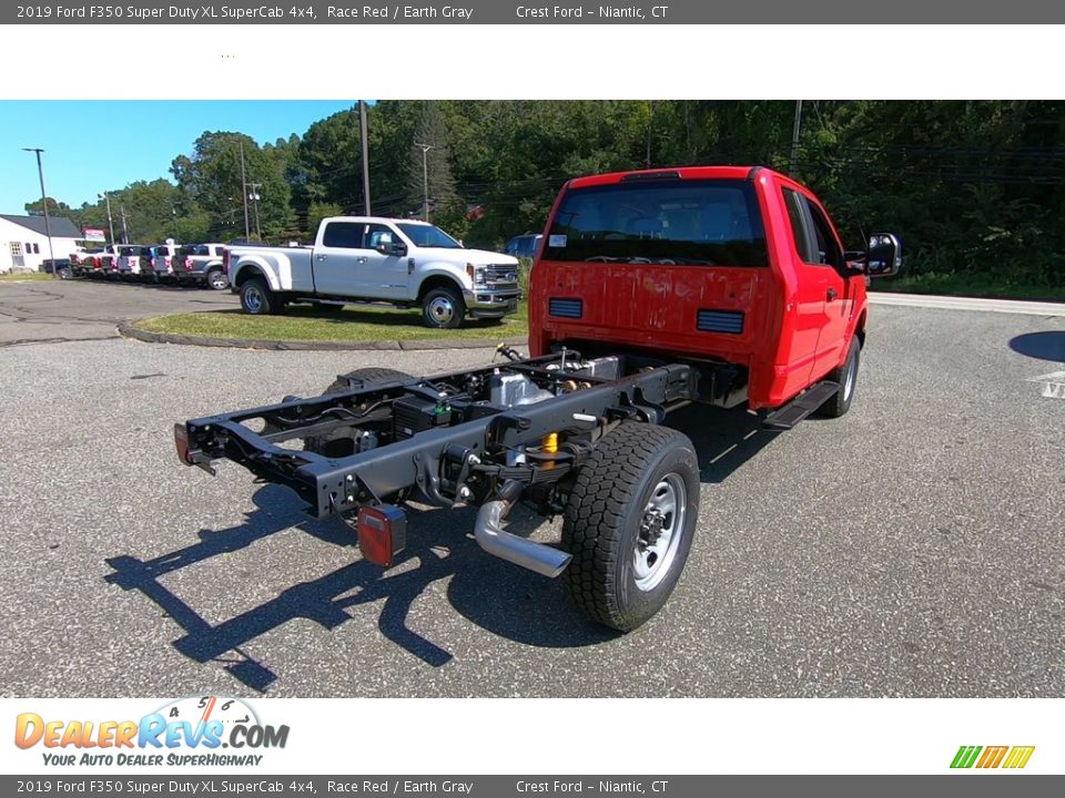 2019 Ford F350 Super Duty XL SuperCab 4x4 Race Red / Earth Gray Photo #7