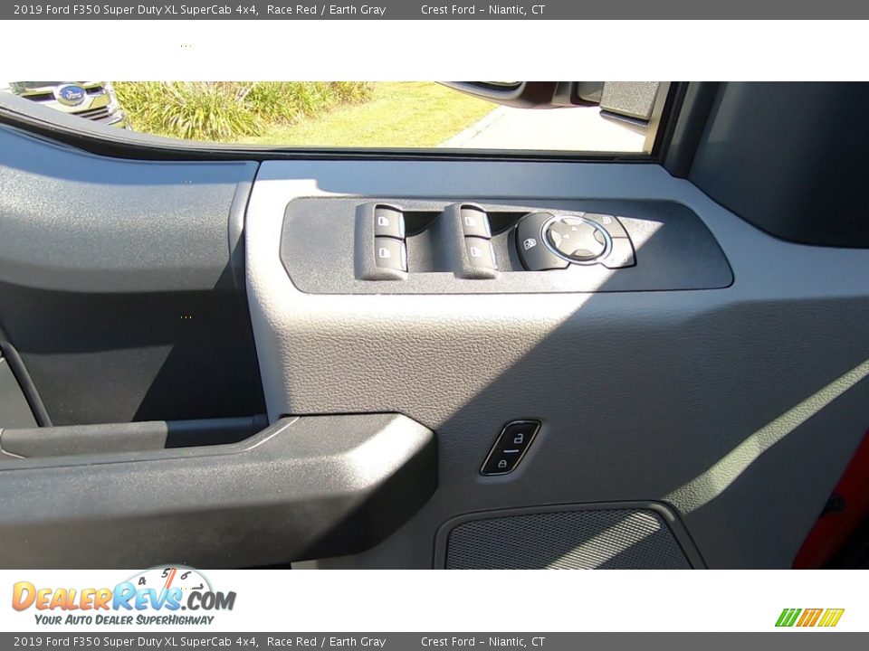 2019 Ford F350 Super Duty XL SuperCab 4x4 Race Red / Earth Gray Photo #11
