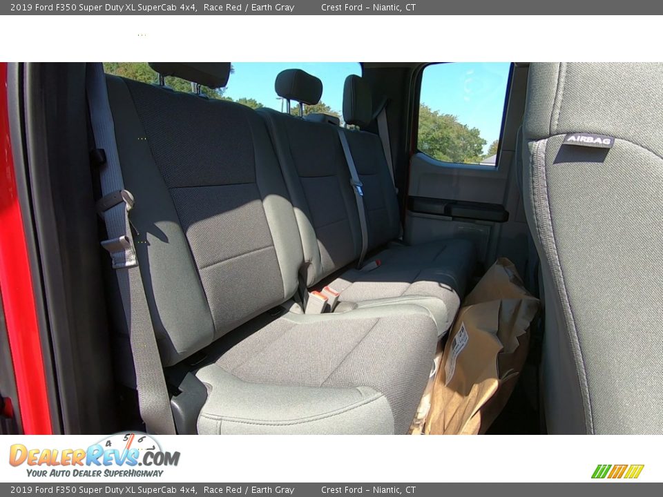 2019 Ford F350 Super Duty XL SuperCab 4x4 Race Red / Earth Gray Photo #20