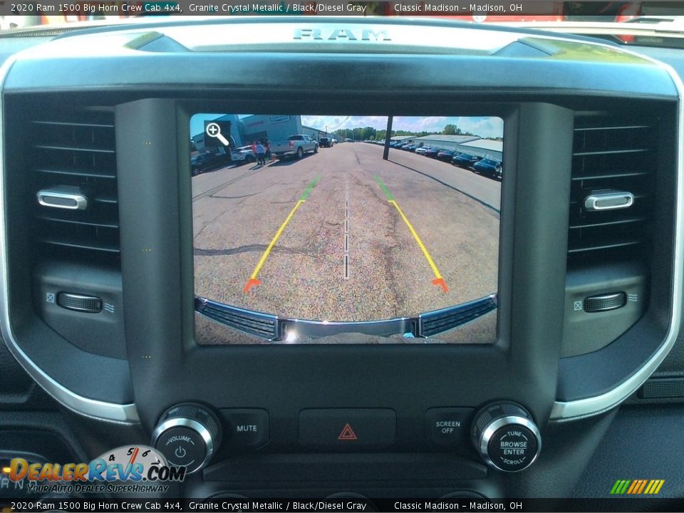 2020 Ram 1500 Big Horn Crew Cab 4x4 Granite Crystal Metallic / Black/Diesel Gray Photo #15