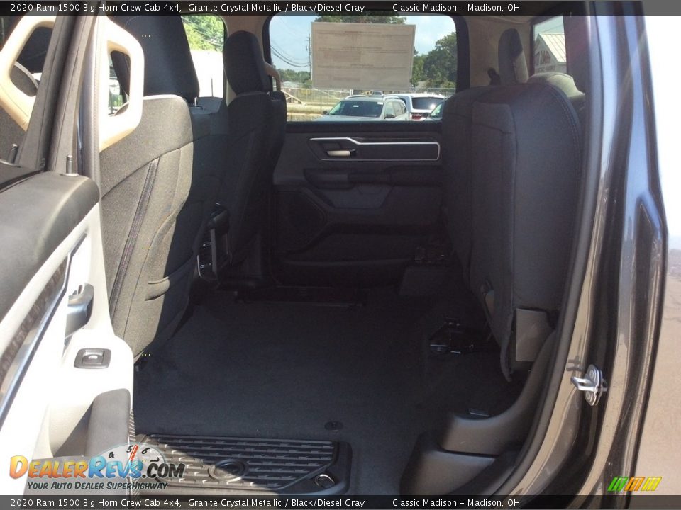 2020 Ram 1500 Big Horn Crew Cab 4x4 Granite Crystal Metallic / Black/Diesel Gray Photo #17