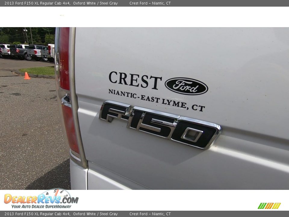 2013 Ford F150 XL Regular Cab 4x4 Oxford White / Steel Gray Photo #10