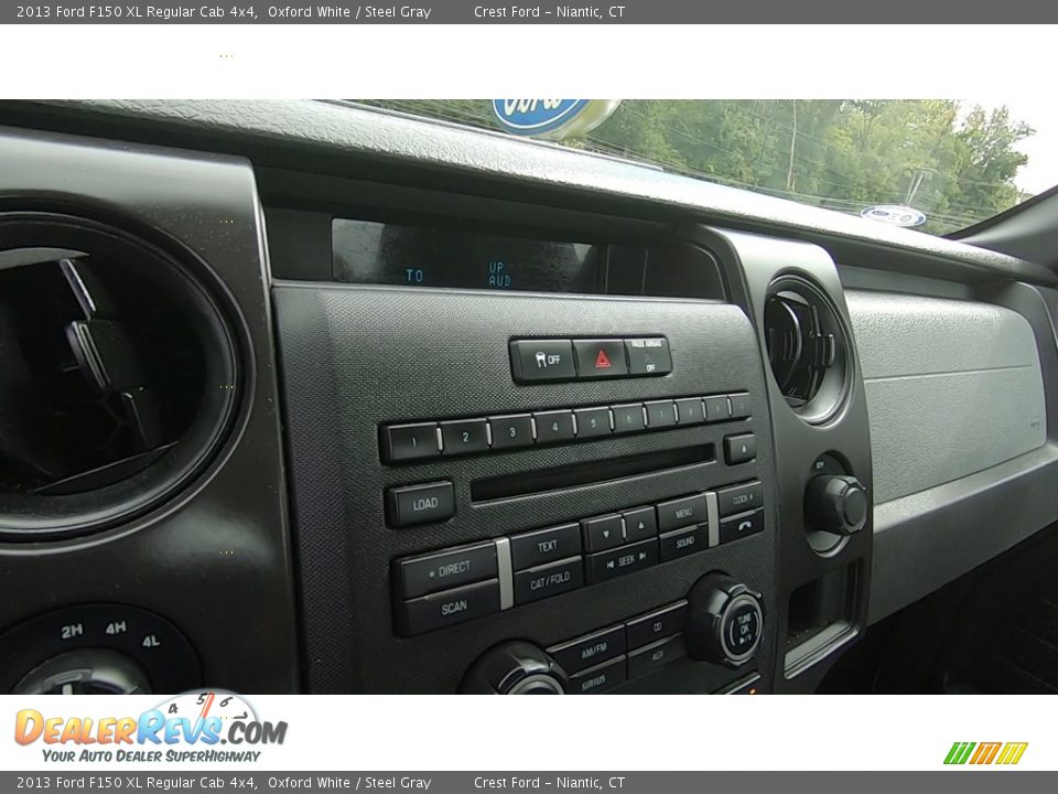 2013 Ford F150 XL Regular Cab 4x4 Oxford White / Steel Gray Photo #15
