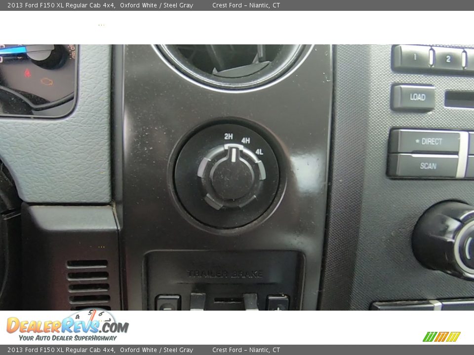 2013 Ford F150 XL Regular Cab 4x4 Oxford White / Steel Gray Photo #17