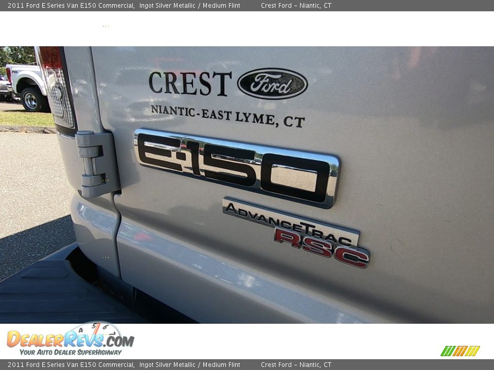 2011 Ford E Series Van E150 Commercial Ingot Silver Metallic / Medium Flint Photo #9
