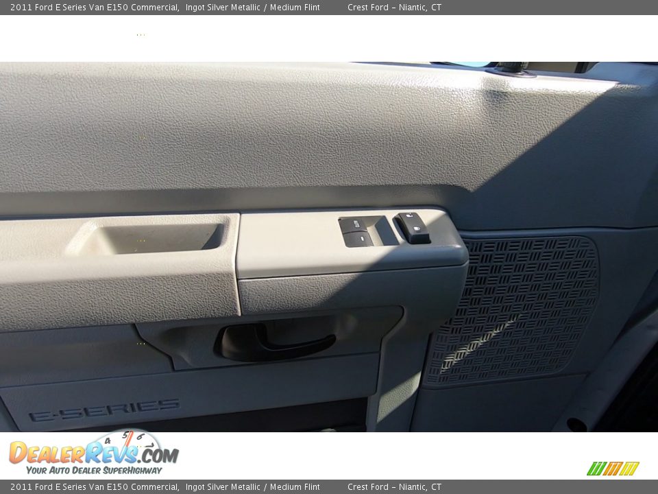 2011 Ford E Series Van E150 Commercial Ingot Silver Metallic / Medium Flint Photo #12