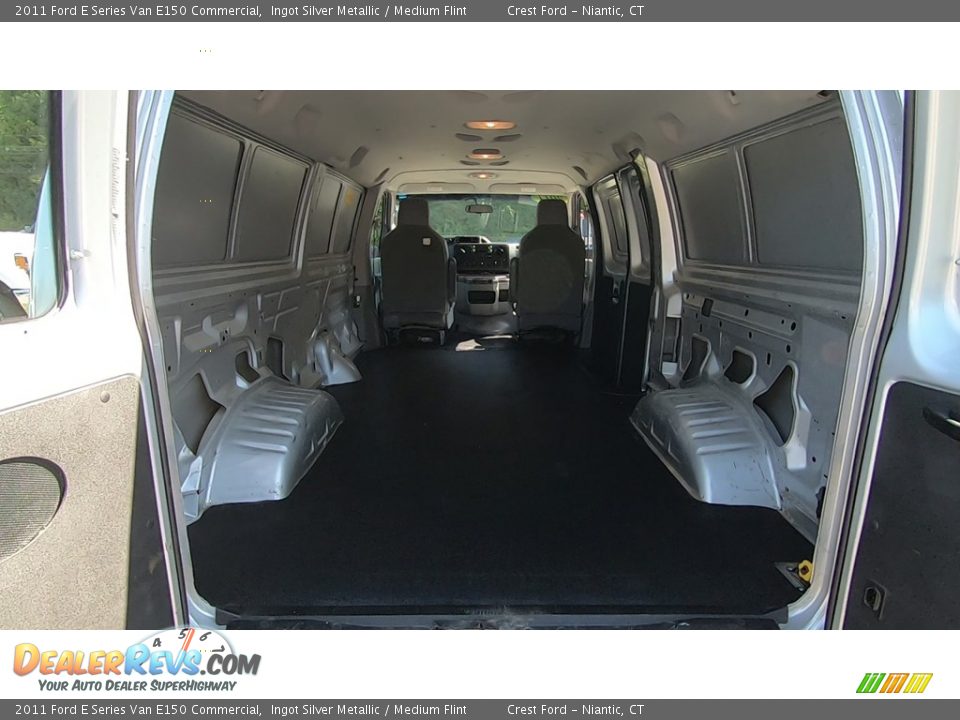 2011 Ford E Series Van E150 Commercial Ingot Silver Metallic / Medium Flint Photo #17