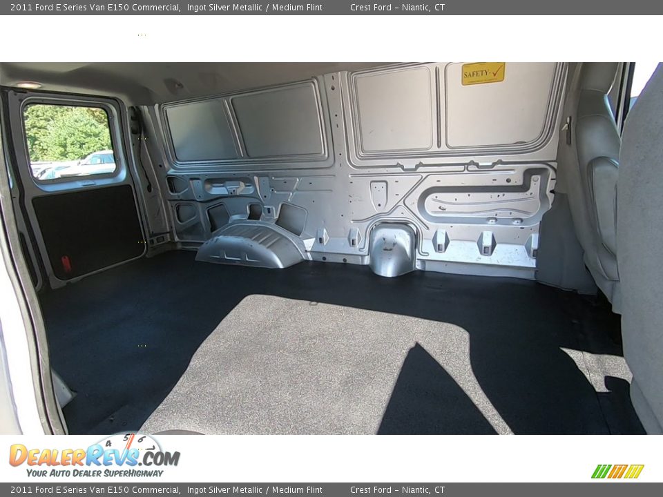 2011 Ford E Series Van E150 Commercial Ingot Silver Metallic / Medium Flint Photo #19