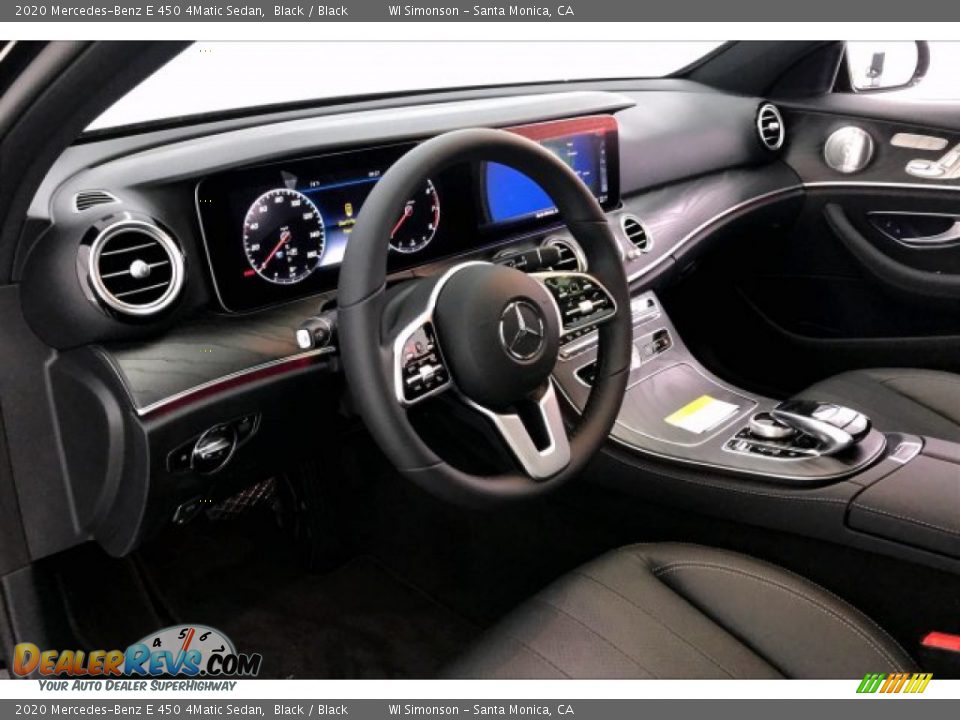 2020 Mercedes-Benz E 450 4Matic Sedan Black / Black Photo #4