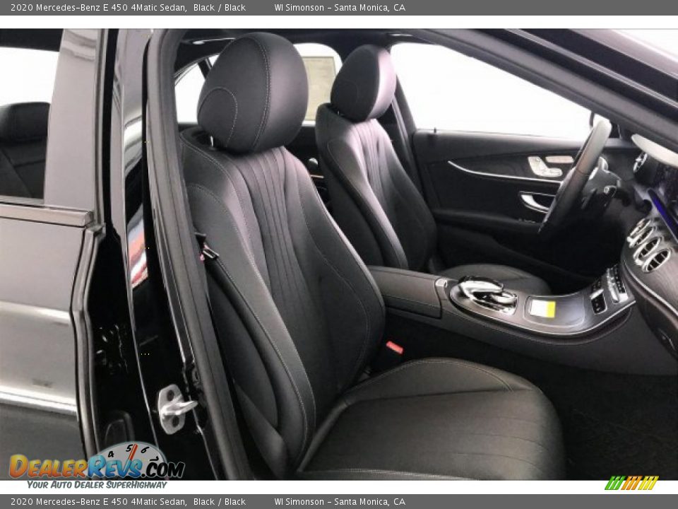 2020 Mercedes-Benz E 450 4Matic Sedan Black / Black Photo #5