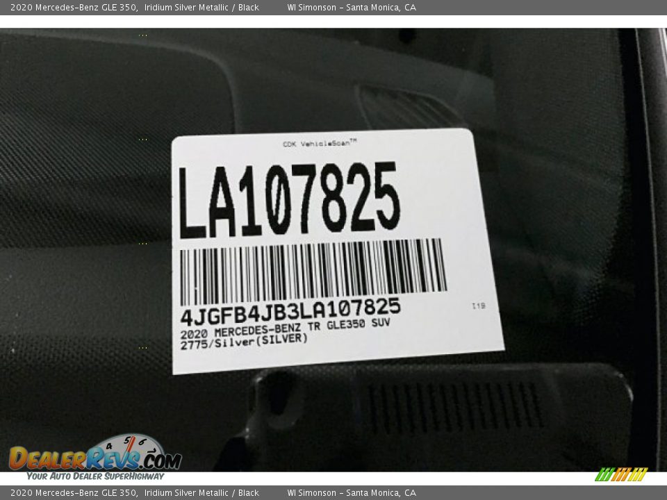 2020 Mercedes-Benz GLE 350 Iridium Silver Metallic / Black Photo #11