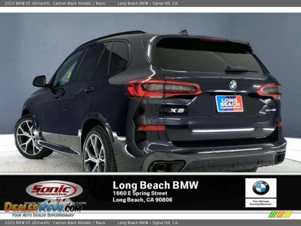 2020 BMW X5 sDrive40i Carbon Black Metallic / Black Photo #2