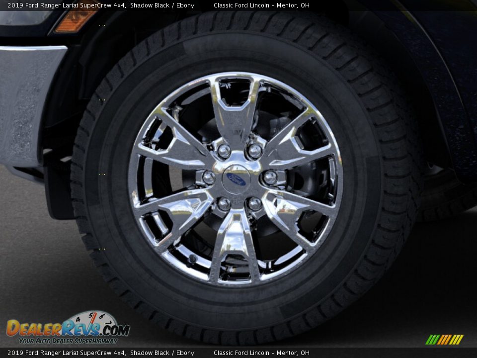 2019 Ford Ranger Lariat SuperCrew 4x4 Shadow Black / Ebony Photo #19