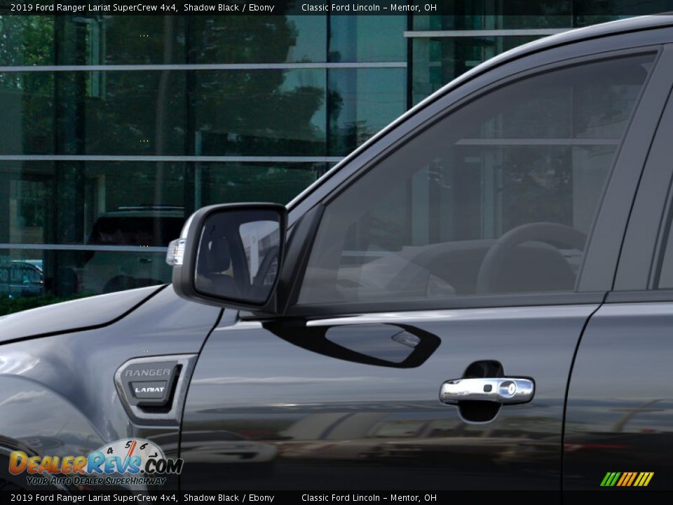 2019 Ford Ranger Lariat SuperCrew 4x4 Shadow Black / Ebony Photo #20