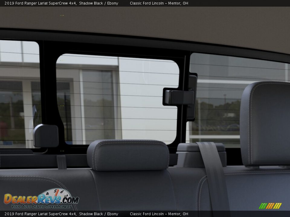 2019 Ford Ranger Lariat SuperCrew 4x4 Shadow Black / Ebony Photo #22