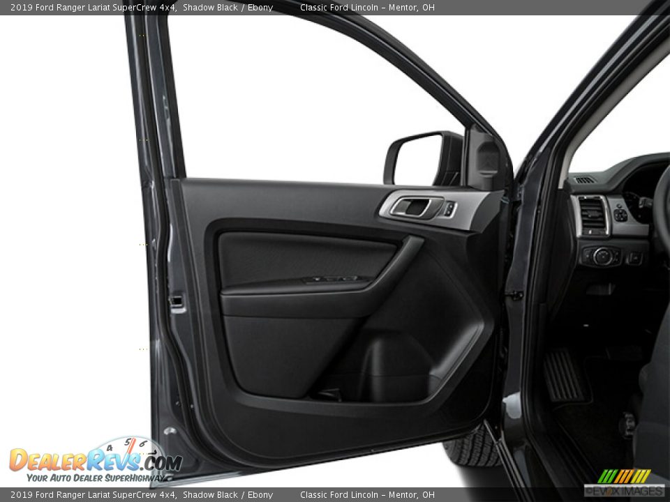 2019 Ford Ranger Lariat SuperCrew 4x4 Shadow Black / Ebony Photo #25