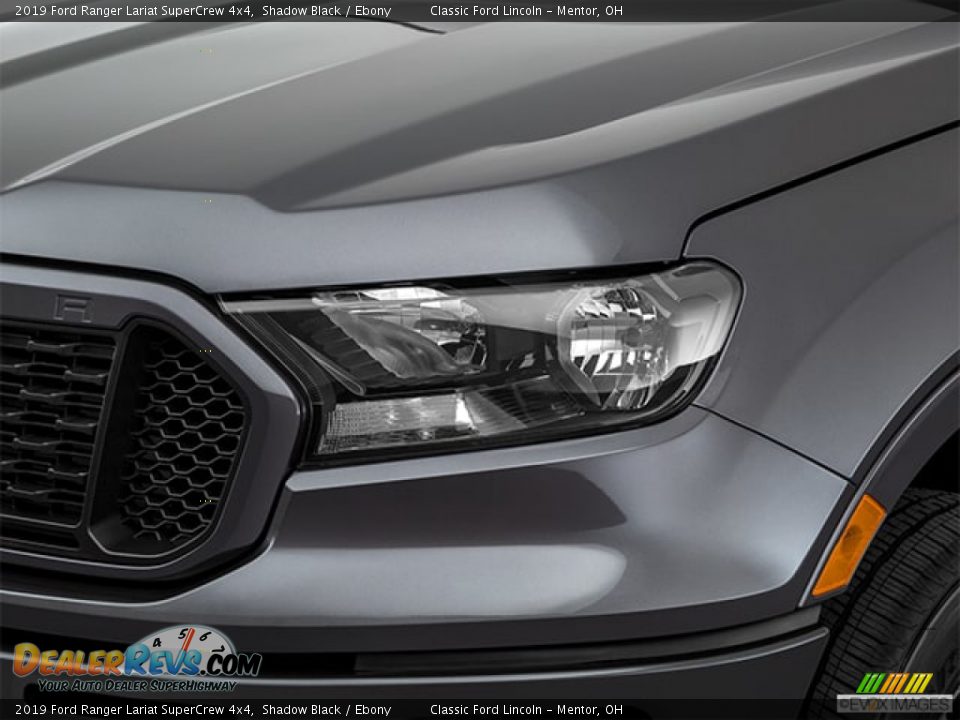 2019 Ford Ranger Lariat SuperCrew 4x4 Shadow Black / Ebony Photo #28