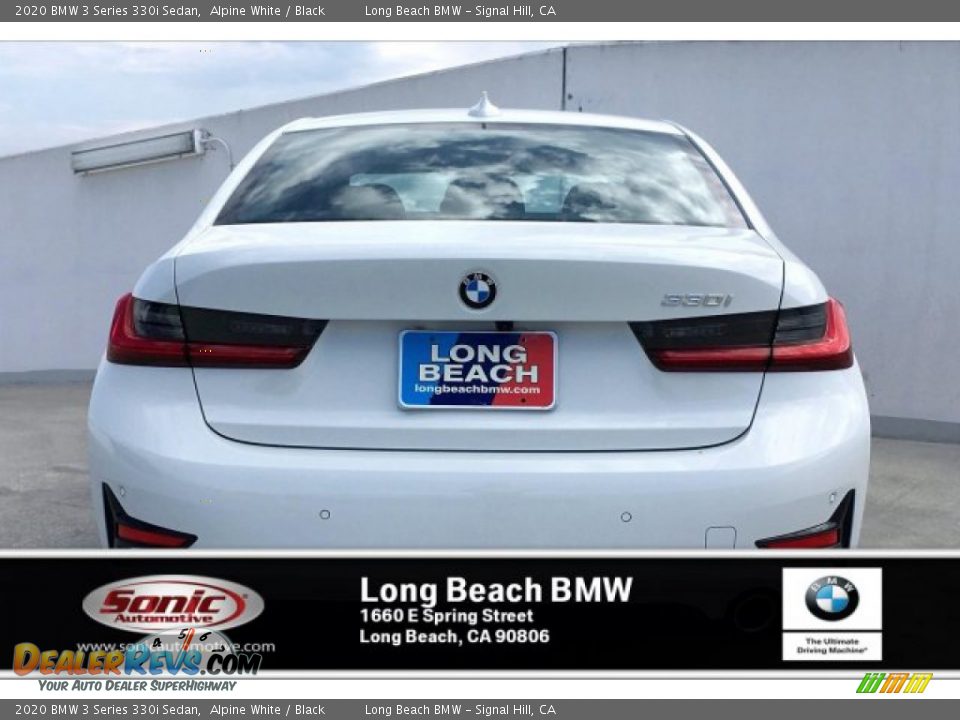 2020 BMW 3 Series 330i Sedan Alpine White / Black Photo #3