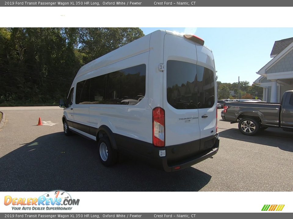 2019 Ford Transit Passenger Wagon XL 350 HR Long Oxford White / Pewter Photo #5