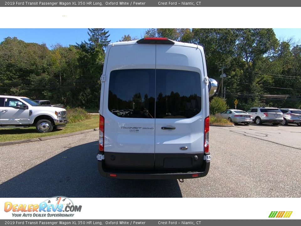 2019 Ford Transit Passenger Wagon XL 350 HR Long Oxford White / Pewter Photo #6