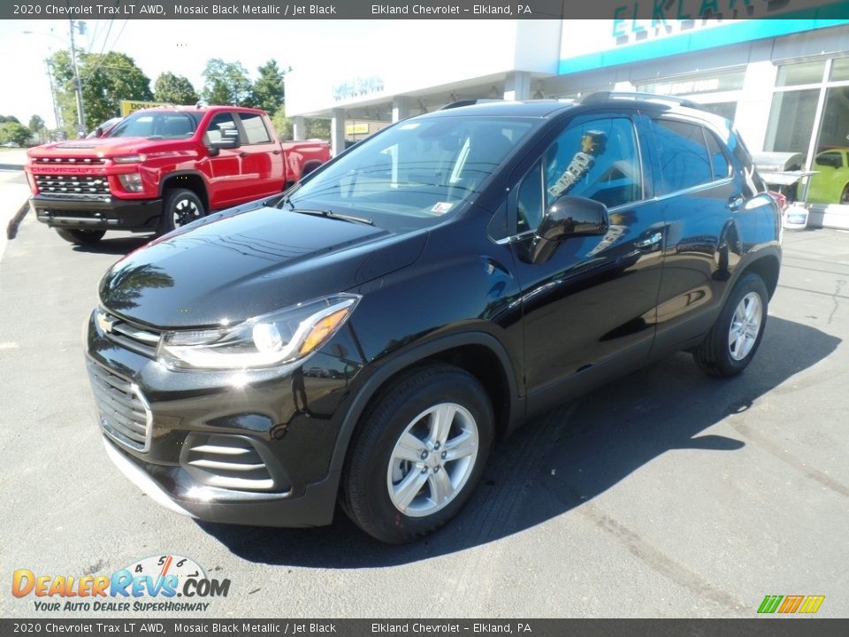 2020 Chevrolet Trax LT AWD Mosaic Black Metallic / Jet Black Photo #1