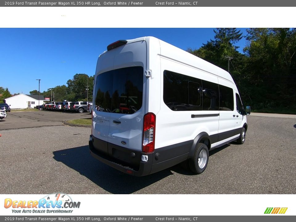 2019 Ford Transit Passenger Wagon XL 350 HR Long Oxford White / Pewter Photo #7