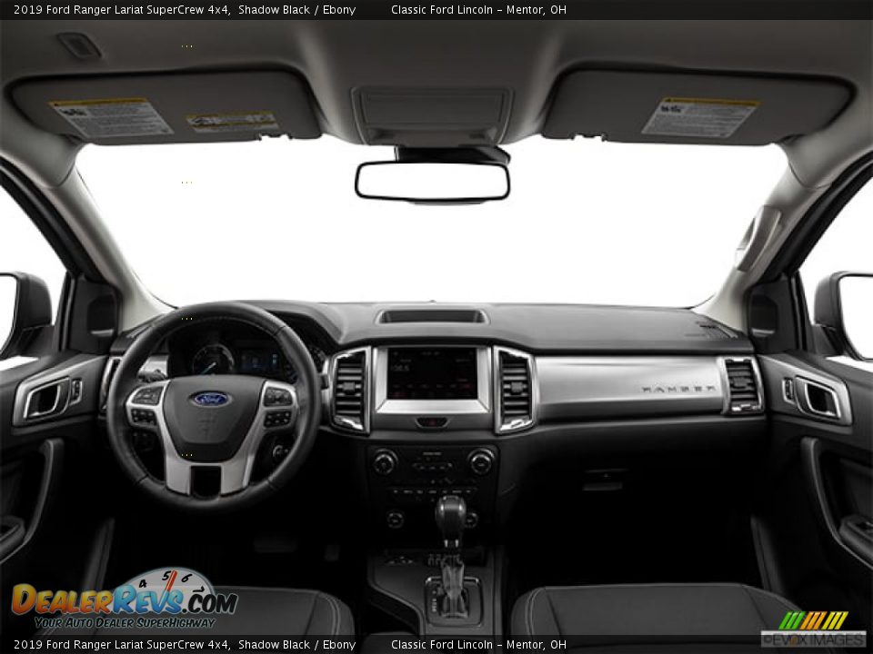 2019 Ford Ranger Lariat SuperCrew 4x4 Shadow Black / Ebony Photo #36