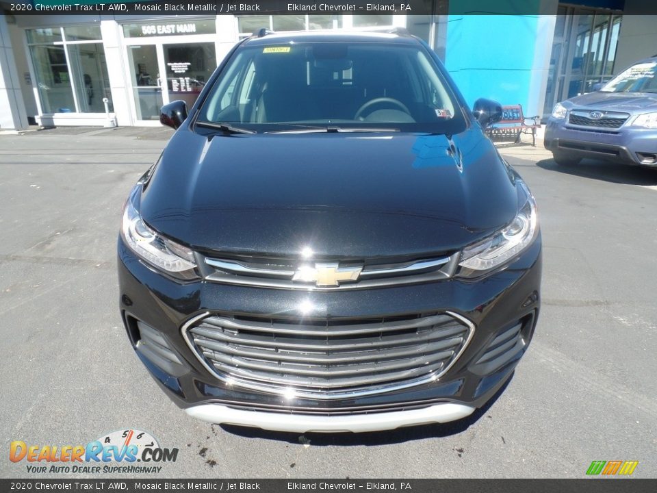 2020 Chevrolet Trax LT AWD Mosaic Black Metallic / Jet Black Photo #2