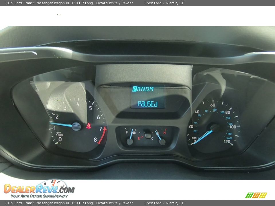 2019 Ford Transit Passenger Wagon XL 350 HR Long Oxford White / Pewter Photo #13