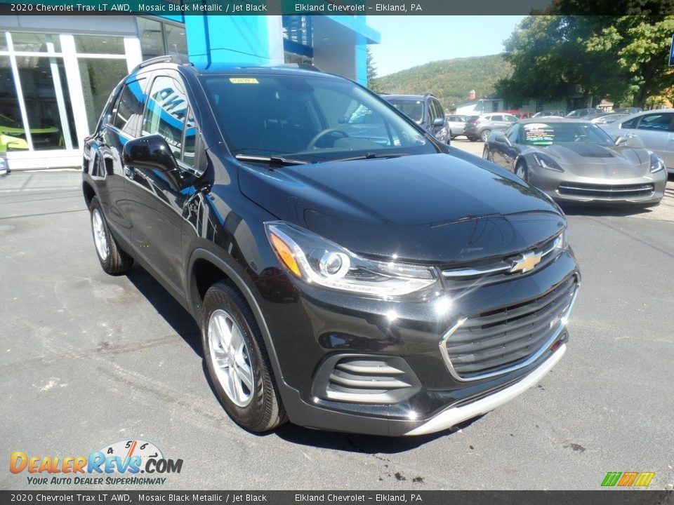 2020 Chevrolet Trax LT AWD Mosaic Black Metallic / Jet Black Photo #3