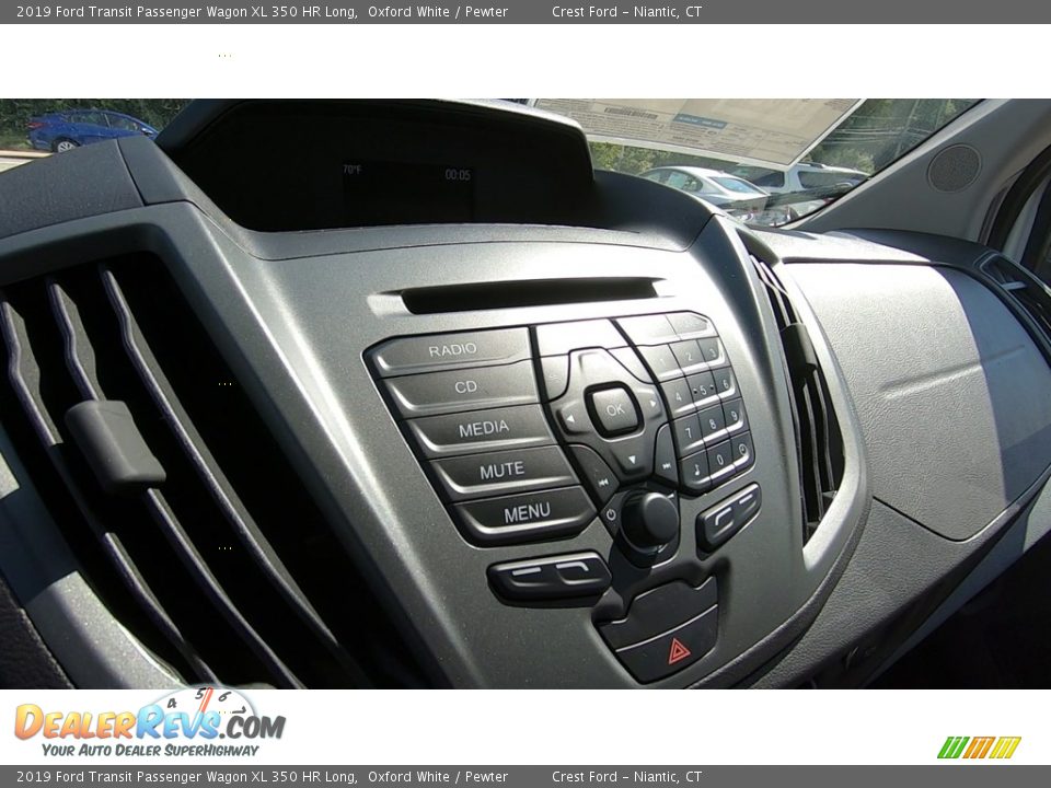 2019 Ford Transit Passenger Wagon XL 350 HR Long Oxford White / Pewter Photo #14