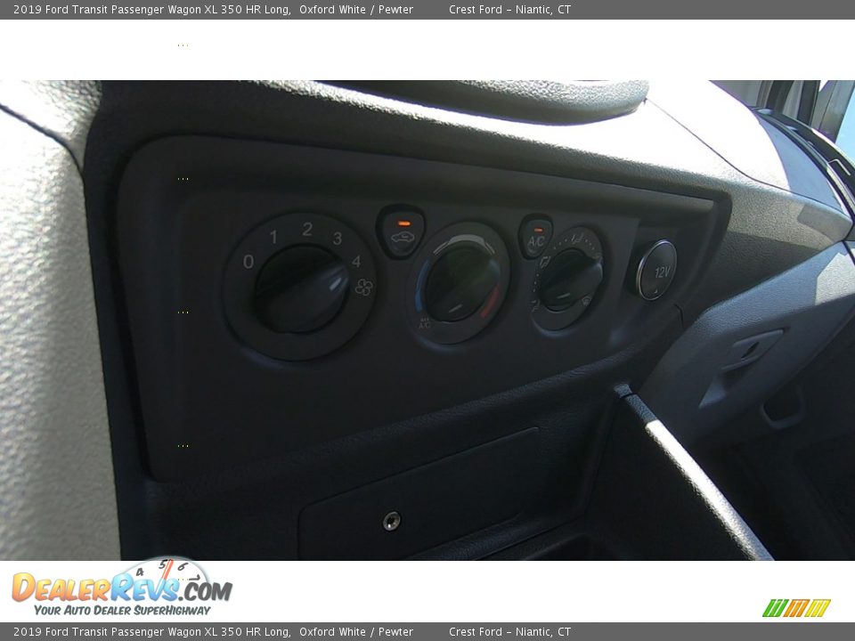 2019 Ford Transit Passenger Wagon XL 350 HR Long Oxford White / Pewter Photo #15