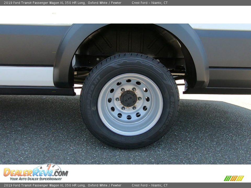 2019 Ford Transit Passenger Wagon XL 350 HR Long Oxford White / Pewter Photo #18