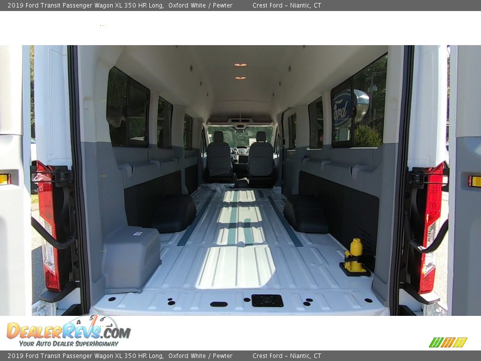2019 Ford Transit Passenger Wagon XL 350 HR Long Oxford White / Pewter Photo #19