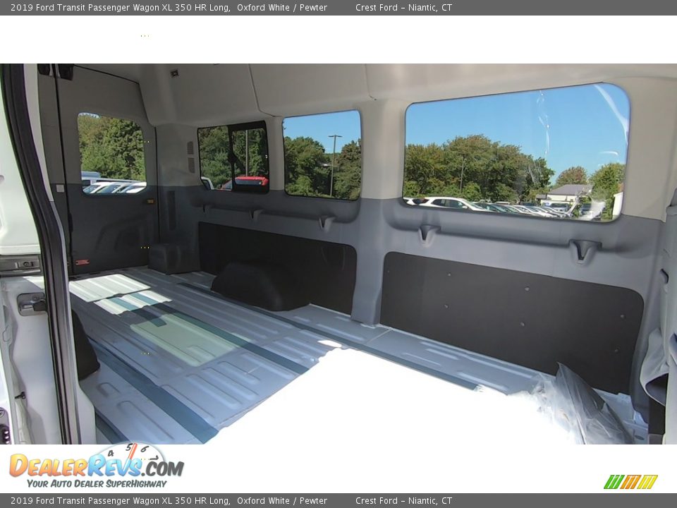 2019 Ford Transit Passenger Wagon XL 350 HR Long Oxford White / Pewter Photo #21
