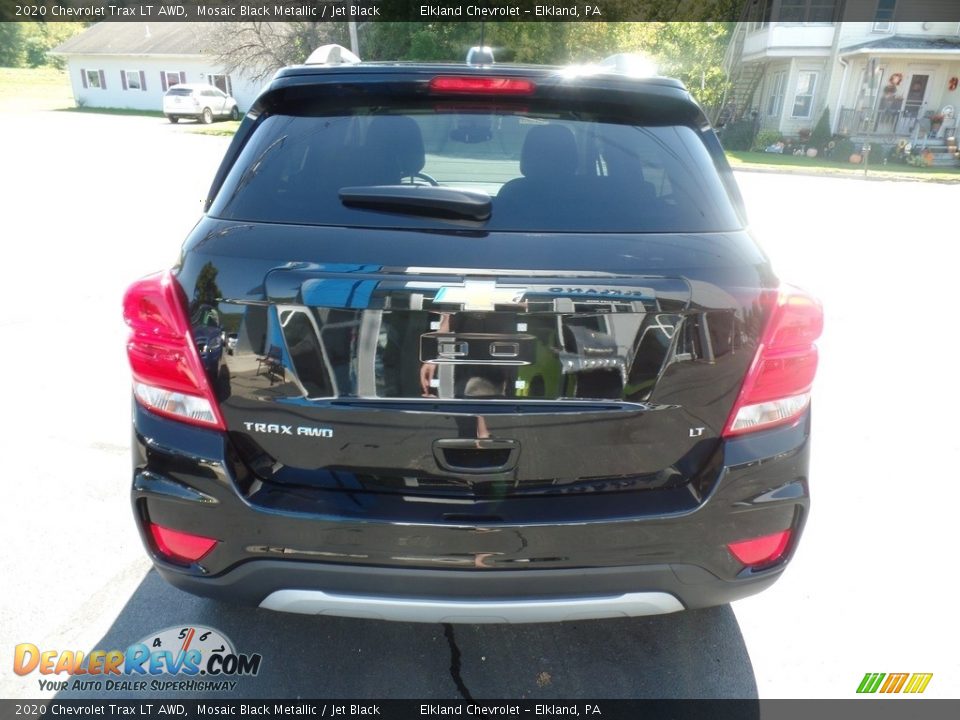 2020 Chevrolet Trax LT AWD Mosaic Black Metallic / Jet Black Photo #7