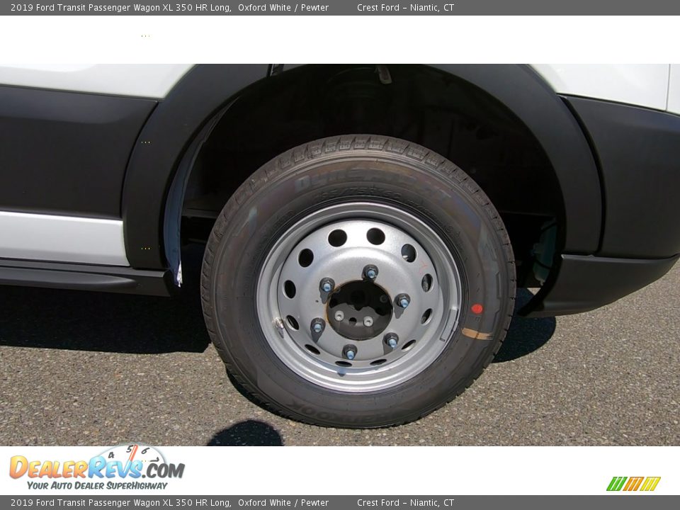 2019 Ford Transit Passenger Wagon XL 350 HR Long Oxford White / Pewter Photo #24