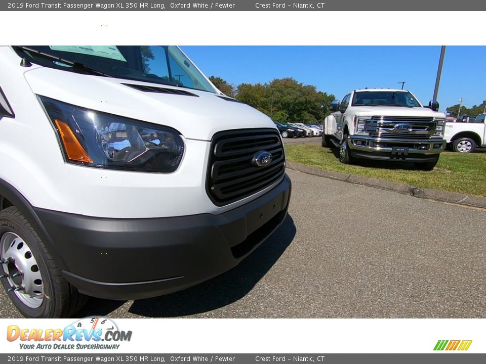 2019 Ford Transit Passenger Wagon XL 350 HR Long Oxford White / Pewter Photo #25