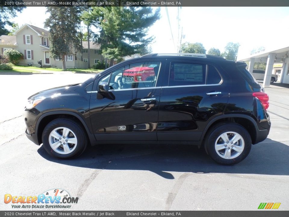 2020 Chevrolet Trax LT AWD Mosaic Black Metallic / Jet Black Photo #9