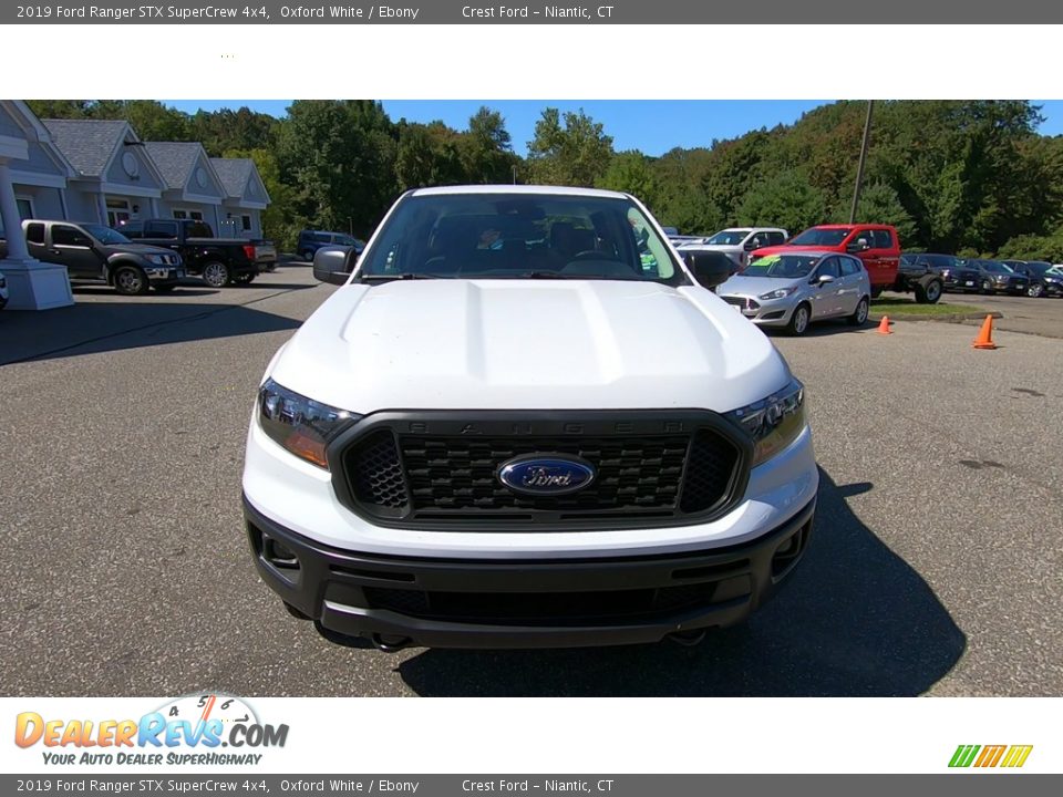 2019 Ford Ranger STX SuperCrew 4x4 Oxford White / Ebony Photo #2