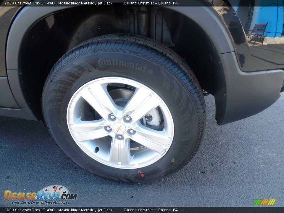 2020 Chevrolet Trax LT AWD Mosaic Black Metallic / Jet Black Photo #10