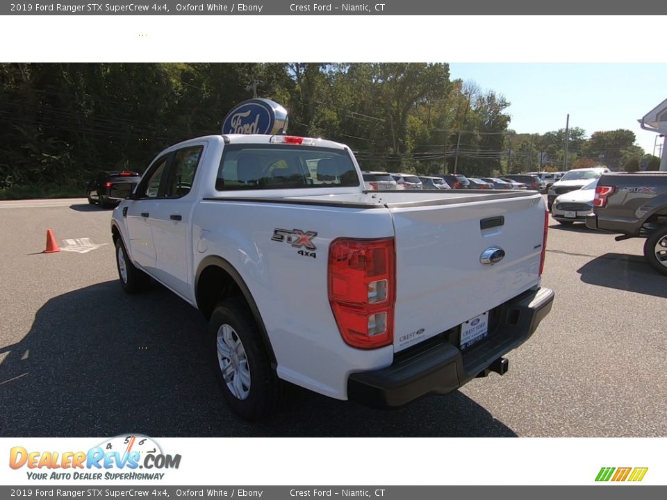 2019 Ford Ranger STX SuperCrew 4x4 Oxford White / Ebony Photo #5