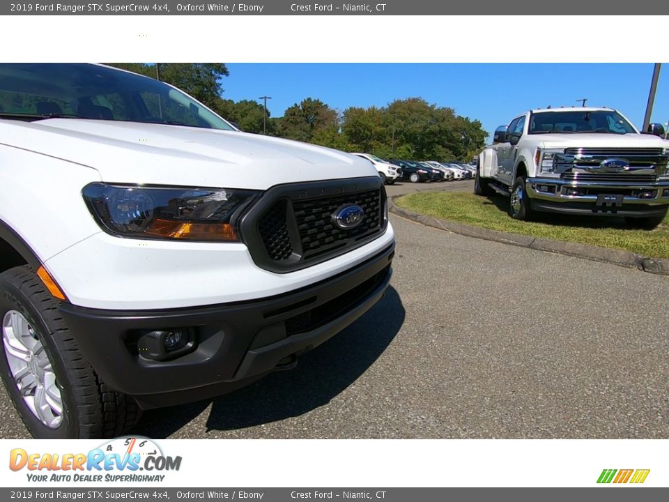 2019 Ford Ranger STX SuperCrew 4x4 Oxford White / Ebony Photo #27