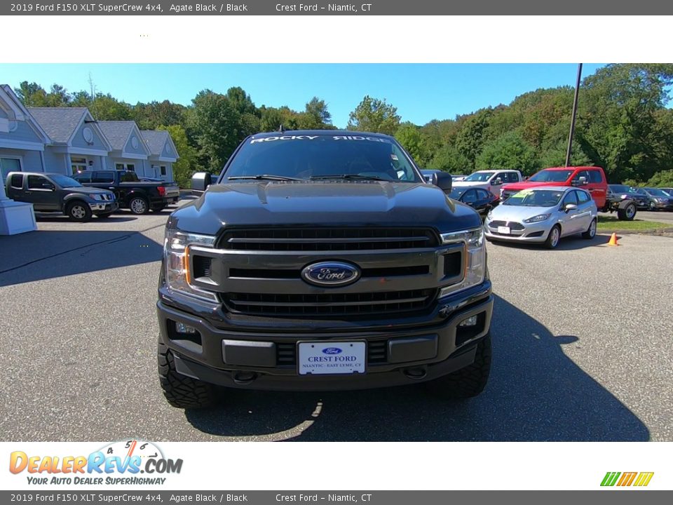 2019 Ford F150 XLT SuperCrew 4x4 Agate Black / Black Photo #2