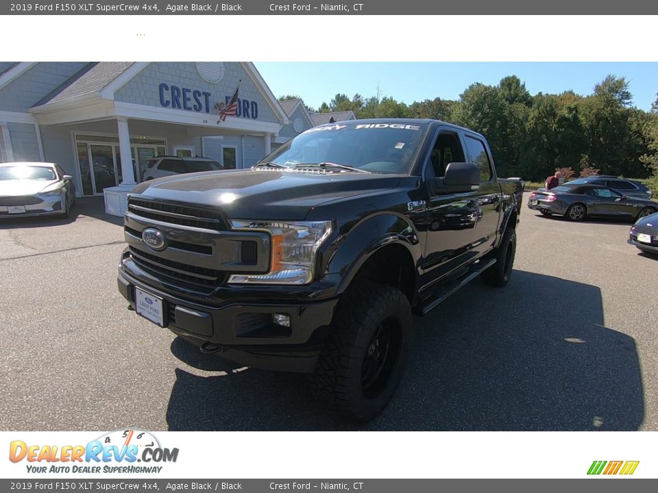 2019 Ford F150 XLT SuperCrew 4x4 Agate Black / Black Photo #3