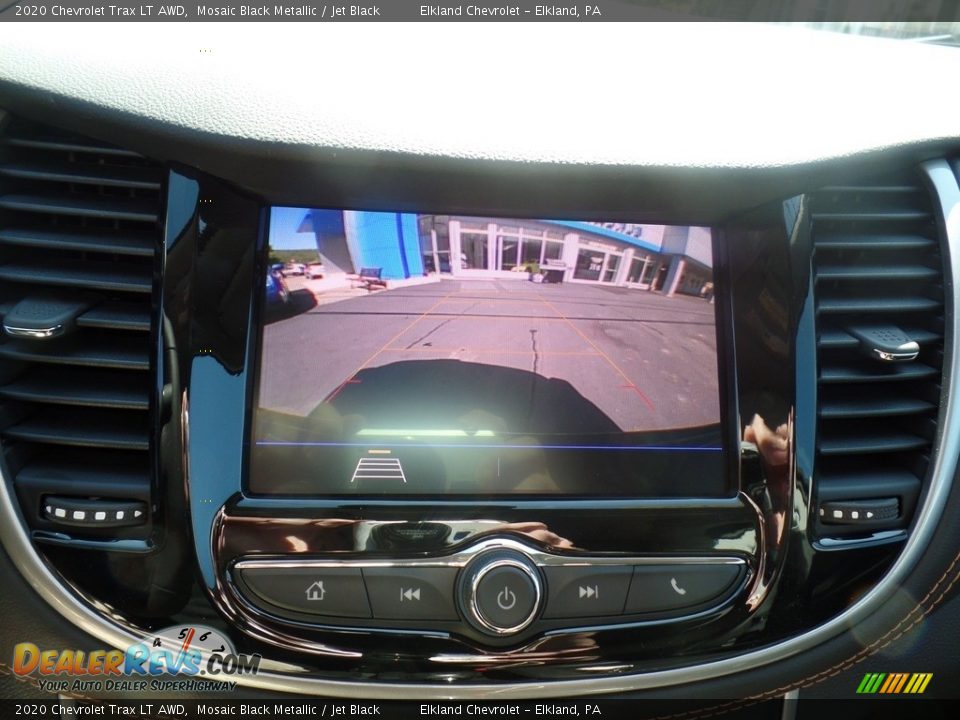 2020 Chevrolet Trax LT AWD Mosaic Black Metallic / Jet Black Photo #27