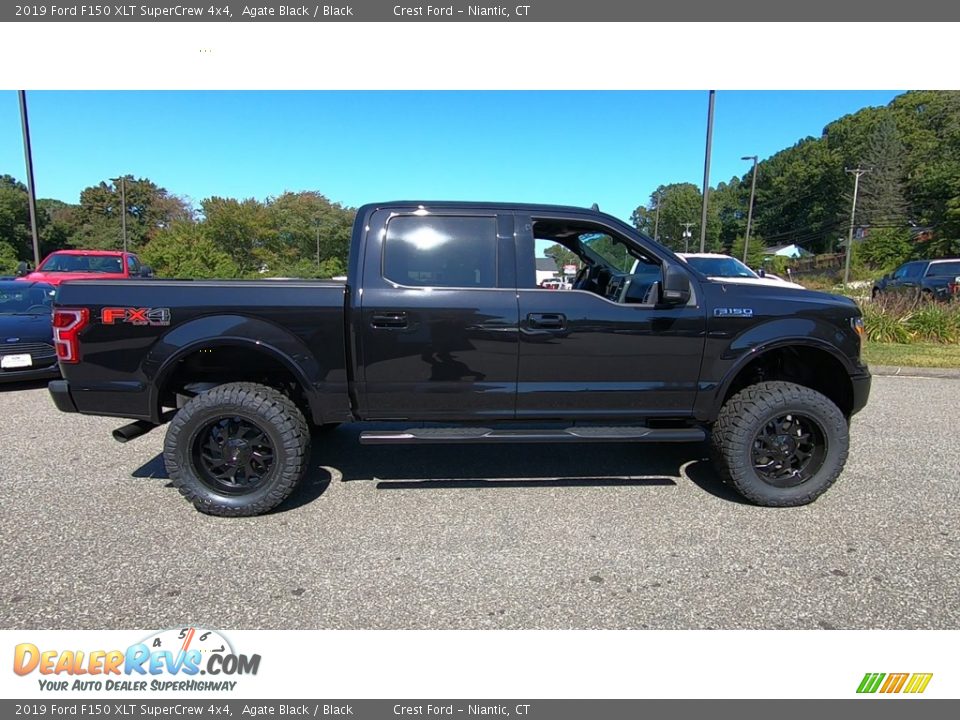 2019 Ford F150 XLT SuperCrew 4x4 Agate Black / Black Photo #8