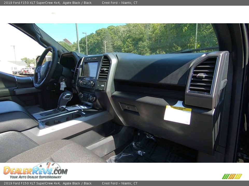 2019 Ford F150 XLT SuperCrew 4x4 Agate Black / Black Photo #26