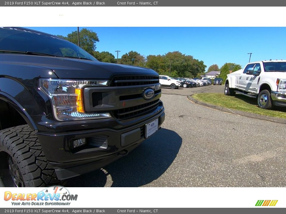 2019 Ford F150 XLT SuperCrew 4x4 Agate Black / Black Photo #29